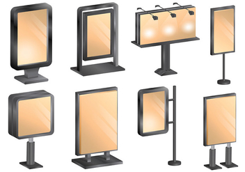 Free Hoarding Icons Vector - vector gratuit #395321